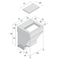 VITRIFRIGO TL180RF Frigo a Pozzetto
