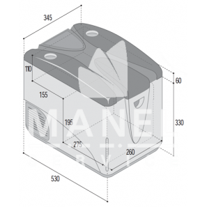 VITRIFRIGO C29M Frigo-Freezer II