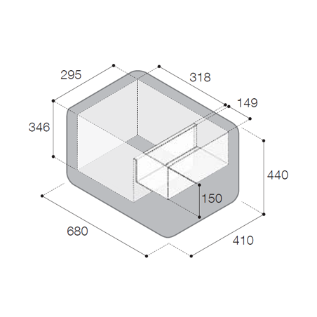 VITRIFRIGO VF35P Frigo-Freezer Portatili