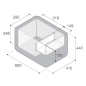 VITRIFRIGO VF35P Frigo-Freezer Portatili