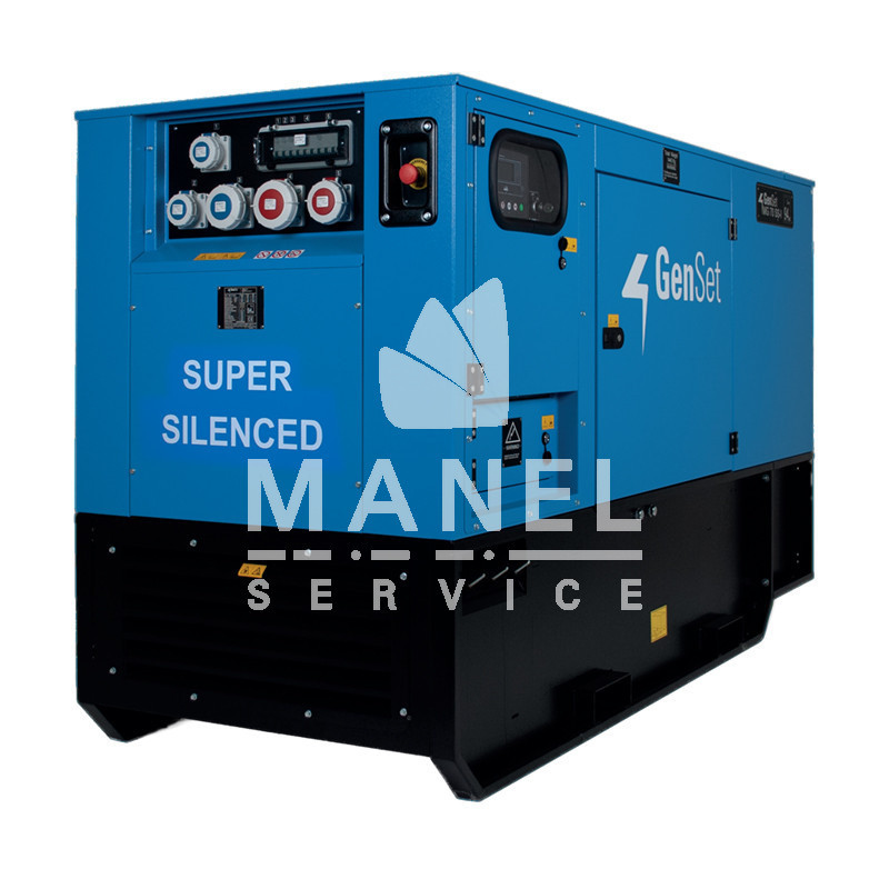 genset mg 110 ss i generator 110kva silenced single phase three phase avr