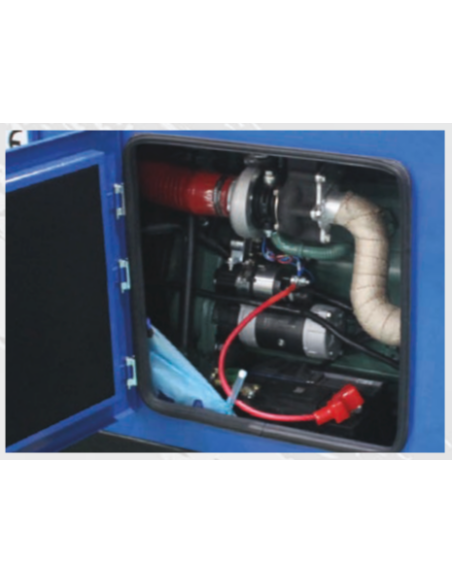 HYUNDAI GENERATORE TRIFASE SILENZIATO 12KW/15KVA STAGE II