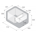 VITRIFRIGO VF55P Frigo-Freezer Portatili