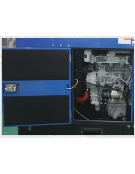 HYUNDAI GENERATOR THREE-PHASE SILENCED 40KW/50KVA STAGE II