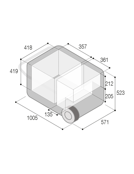 VITRIFRIGO VFD115 Frigo-Freezer Portatili IV