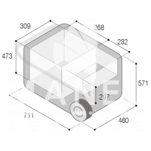 VITRIFRIGO VFT60 Frigo-Freezer Portatili