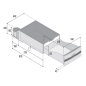 VITRIFRIGO D30A Drawer Fridge-Freezer