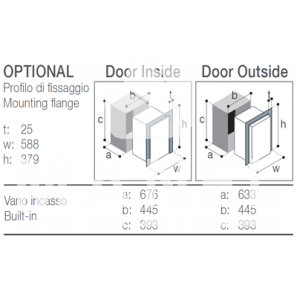 VITRIFRIGO C47 Drawer Fridge-Freezer II