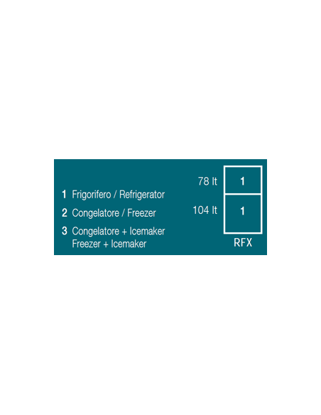 VITRIFRIGO DW180 OCX2 RFX Fridge-Fridge