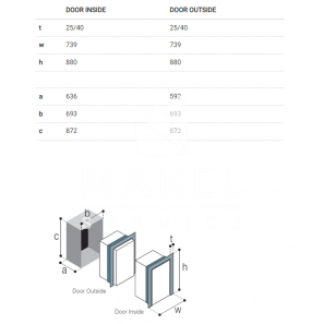 VITRIFRIGO DW180 OCX2 RFX Fridge-Fridge