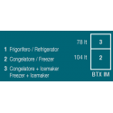 VITRIFRIGO DW210 OCX2 BTX IM Freezer-Freezer