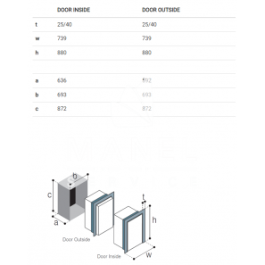 VITRIFRIGO DW210 OCX2 BTX IM Congelatore-Congelatore