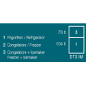 VITRIFRIGO DW210 OCX2 DTX IM Freezer-Refrigeratori