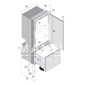 VITRIFRIGO DW250 OCX2 RFX Frigo-Frigo