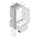 VITRIFRIGO DW250 OCX2 BTX Frigorifero-Congelatore