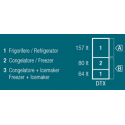 VITRIFRIGO DW360 OCX2 DTX Fridge-Freezer
