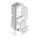 VITRIFRIGO DW360 OCX2 DTX IM Frigo-Congelatore Icemaker