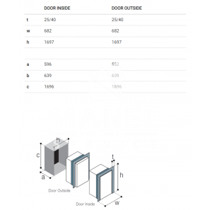 VITRIFRIGO DW360 OCX2 DTX IM Frigo-Congelatore Icemaker