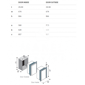 VITRIFRIGO C180 OCX2 Frigo a Compartimiento Singolo