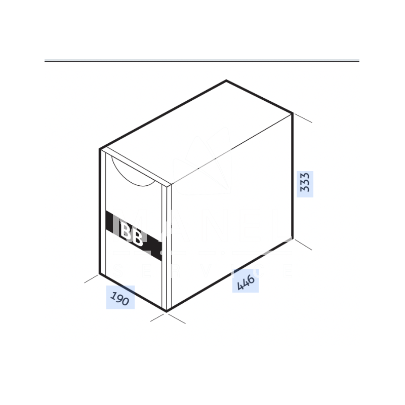 battery box bbx sep 72v bb b1
