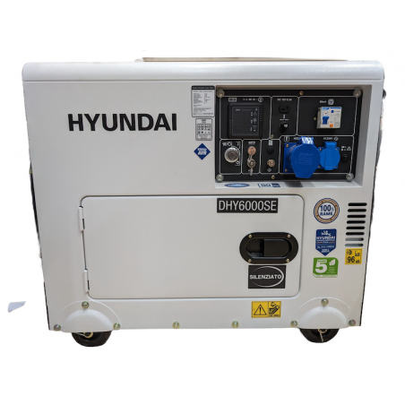 HYUNDAI DHY 6000 SE MONOFASE HYUNDAI DHY 6000 SE MONOFASE