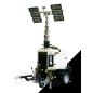 ITALTOWER ASTRID PRO05 TORRE FARO 6x320 W MULTILED CON CARRELLO OMOLOGATO E GENERATORE