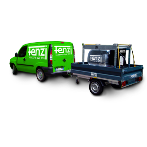 FENZI G7 Serbatoio in ferro per carburante gasolio 310LT