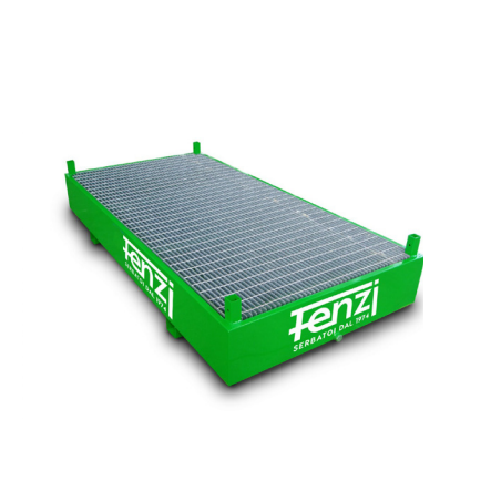 FENZI G10 Vasca di raccolta con grigliato 525LT