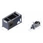 OSMOSEA MEGA 340L DISSALATORE NAUTICO-TERRESTRE 750LT-H