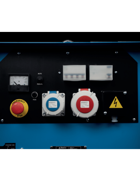 GENSET MG 12/4 IH-AAP GENERATORE MONOFASE/TRIFASE 11KVA