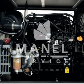 GENSET MG23ISY Gruppo Elettrogeno StageV 200lt 22KVA