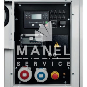 genset mg23isy generator group stagev 200lt 22kva