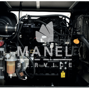 GENSET MG16ISY Generator Group StageV 1000lt 17KVA