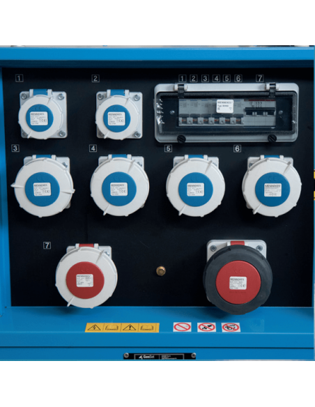 GENSET MG35SSY Gruppo Elettrogeno Monofase-Trifase 33KVA