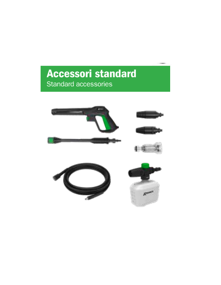 RIBIMEX PRNHP04 Pressure Washer RX4 2200W 480LT
