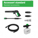 RIBIMEX PRNHP04 Pressure Washer RX4 2200W 480LT