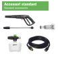 RIBIMEX PRNHP05 Idropulitrice a induzione RX5 2200W 460LT