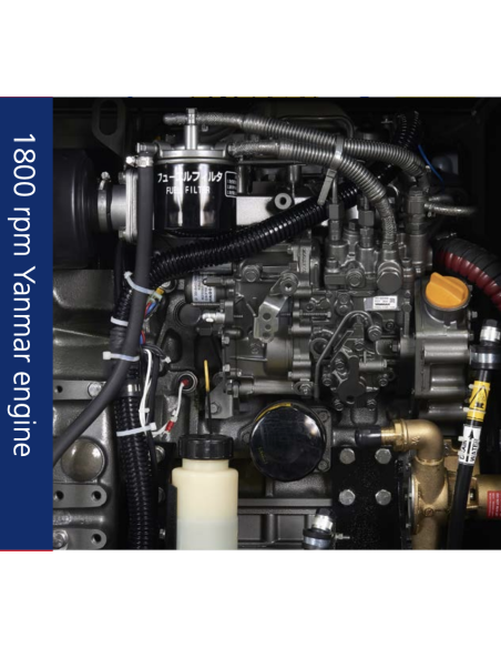 MASE MARINER 1460 S SILENCED MARINE GENERATOR 13.5KW