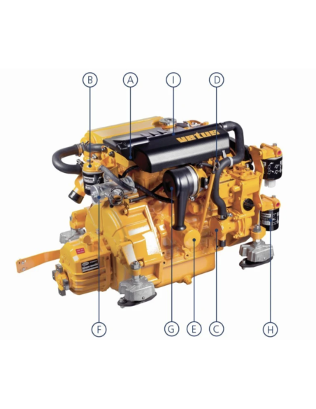 VETUS PPM4,45 POWERPACK 42HP | Manel Service