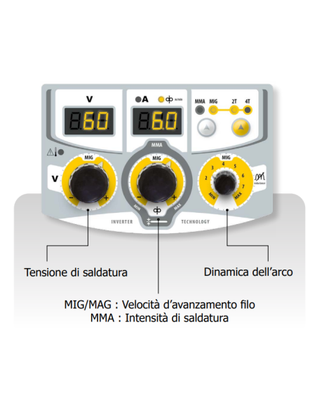 GYS MULTIWELD FV220M MIG-MAG Inverter Welding Machine