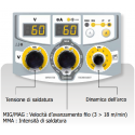 GYS MULTIWELD 320T SALDATRICE MIG - MAG - MMA Inverter
