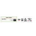 RIBIMEX Electric winch 12V 3.6HP