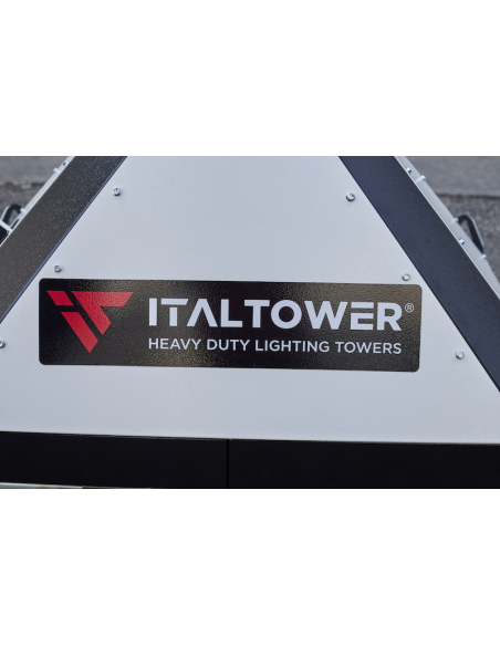 ITALTOWER STREET SOLAR PRO01 LIGHT TOWER 6000lm ELECTRIC SOLAR ENERGY