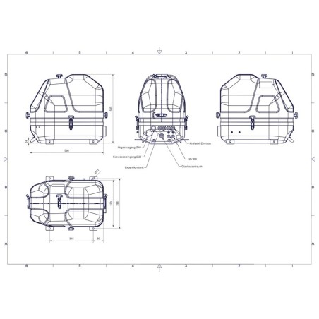 FISCHER PANDA 4000s Neo PMS Generatore Marino Sincrono Monofase 4 kVA 3.4 kW FISCHER PANDA 4000s Neo PMS Generatore Marino Sincrono Monofase 4 kVA 3.4 kW