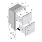 VITRIFRIGO DW180 OCX2 DTX IM Frigoriferi-congelatori