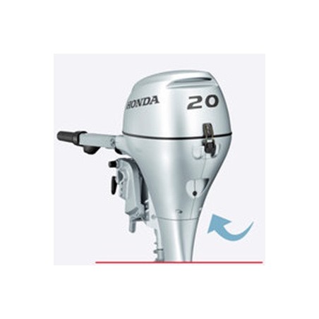 HONDA Outboard BF 20 SRU 43 cm Shaft With Remote 14.9 kW 350 cm³
