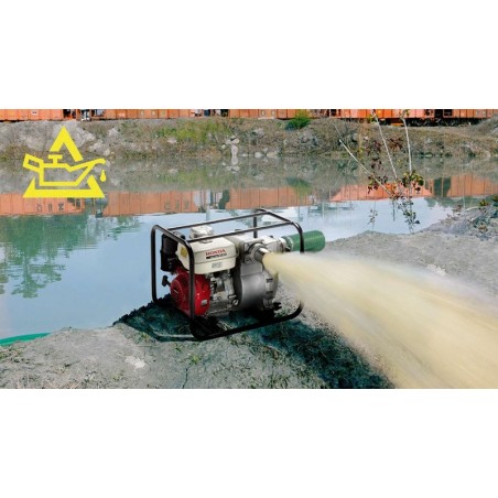 HONDA WT 20 X Motopompa a scoppio per acque nere raccordi 50 mm - 1 pollice