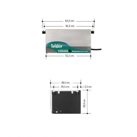 TELAIR ENERGY 8012G GENERATORE CON PANNELLO DI COMANDO AUTOMATICO