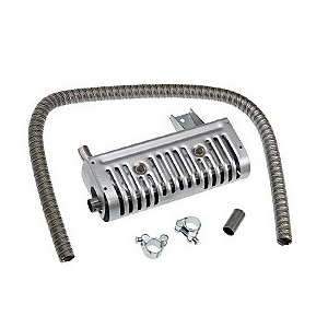 TELAIR MAE/2 ADDITIONAL MUFFLER FOR ENERGY 2510B AND GAS ENERGY 2510G | Manel Service