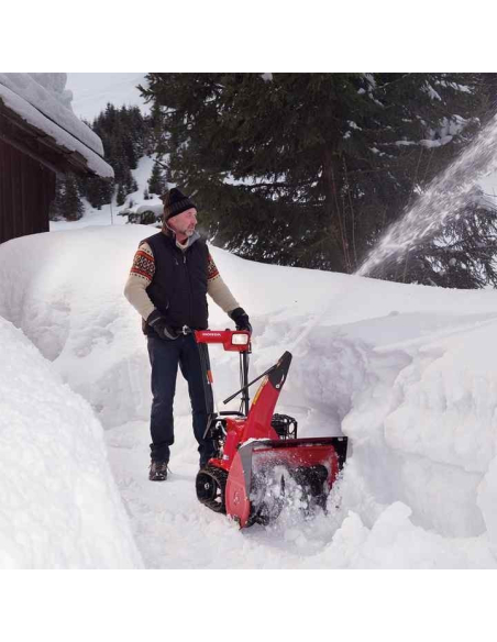 HONDA HSS 655 ET Snowthrower with Tracks 3.6 kW